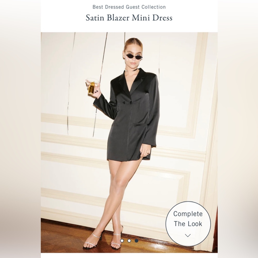 Blazer Mini Dress